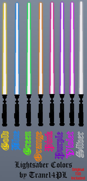Lightsaber v2.01 - New Colors